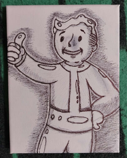 Vault Boy - Sketch Vault Boy - Sketch