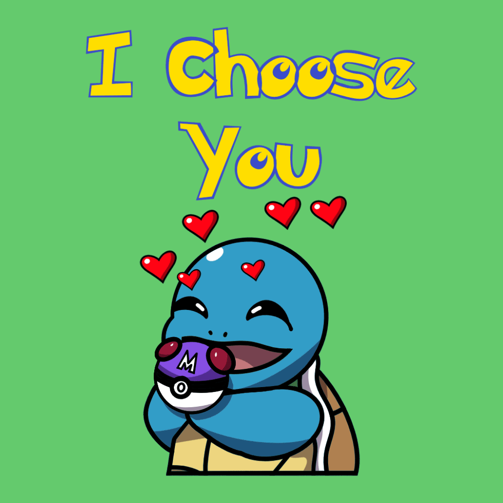 Squirtle Love - GIF Squirtle Love - GIF