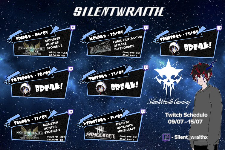 Old SilentWraith Schedule