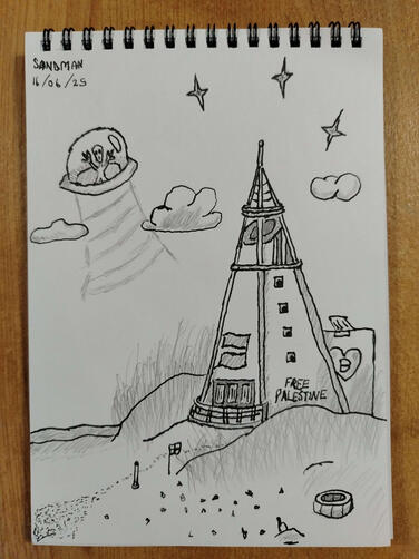 JBay Lighthouse - Sketch
