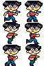 Tommy (With Pistol) Run - Sprite Sheet