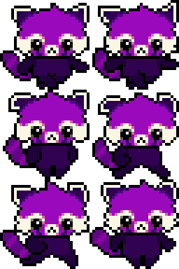 Evil Reggie Walk - Sprite Sheet
